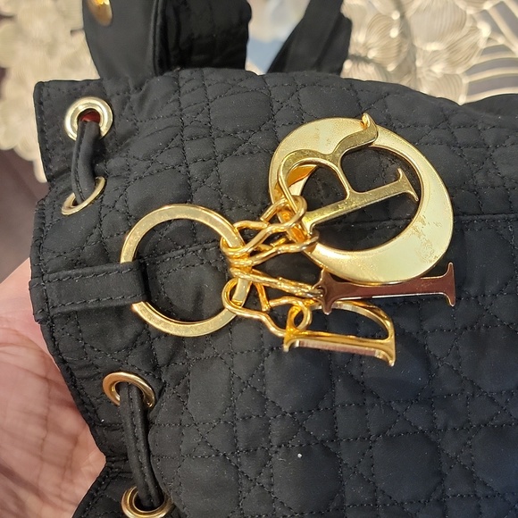 Authentic Lady Dior mini backpack - Picture 12 of 15